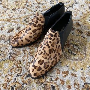 Brand new without tags Monaqueda leopard bootie